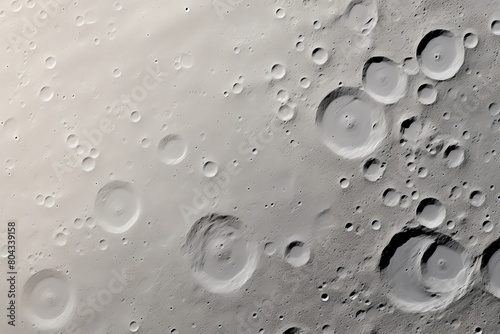 A greyscale image of the surface of the moon. photo