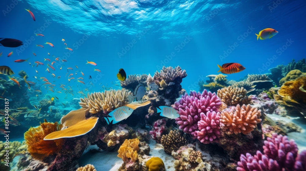 Fototapeta premium tropical coral reef.