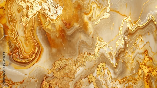 Elegant Gold Marble Pattern for Luxury Background