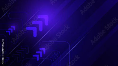 Abstract Arrow Background Going Upward, Positive Technology Background