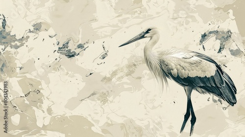Stork Artistic Marble Effect
