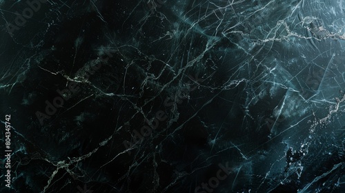 Sophisticated Black Marble with Iridescent Sheen