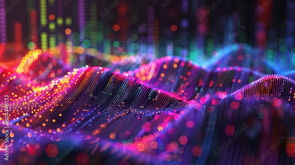 abstract background Digital DNA abstract background Digital DNA