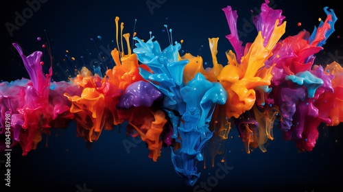 Paint splash