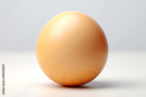 egg isolated on a white background. close-up. studio shot