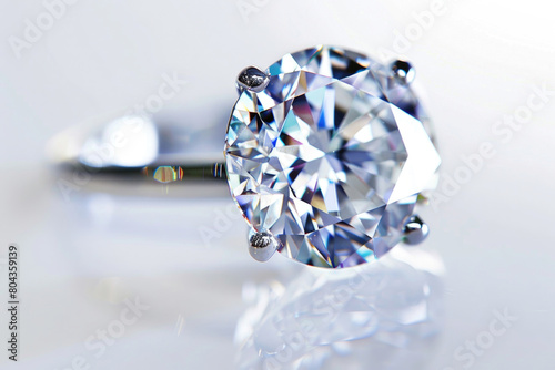 Diamond ring  brilliant sparkle