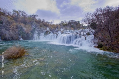 Waterfalls in the Krka National Park, Dalmatia, Croatia