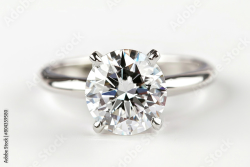 Diamond ring, brilliant sparkle