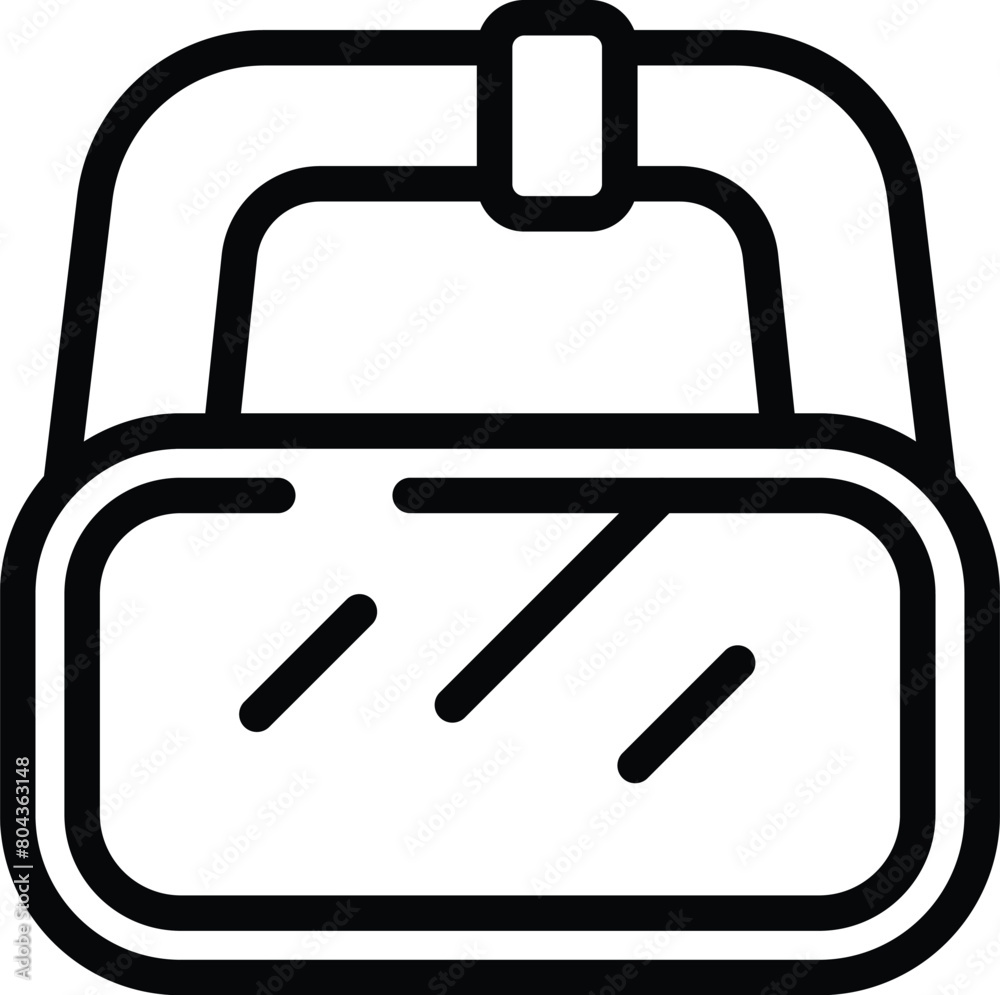 Gaming eyewear icon outline vector. Videogame visor. Virtual reality headset Gaming eyewear icon outline vector. Videogame visor. Virtual reality headset