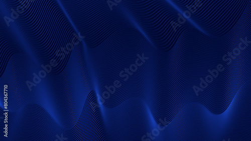 3D Wave Abstract Background, Modern and Minimalist Background