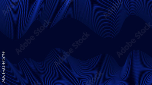 3D Wave Abstract Background, Modern and Minimalist Background