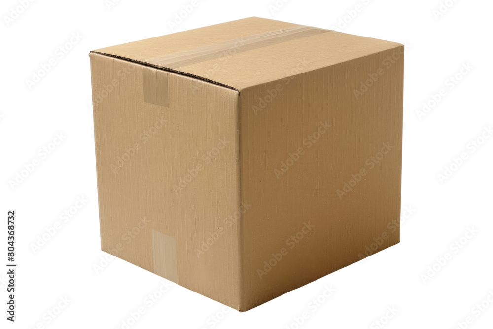 cardboard box isolated on transparent background cardboard box isolated on transparent background