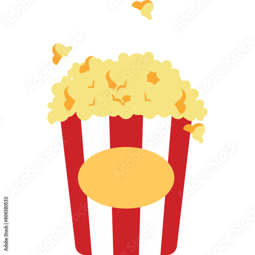 Popcorn Ilustration
