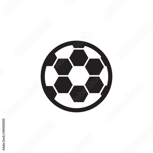 soccer ball logo icon