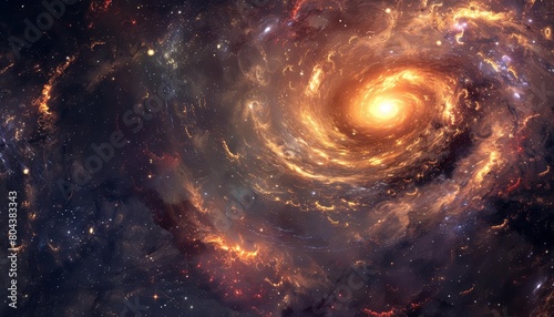 Explore the infinite beauty of the cosmos with this stunning space-themed wallpaper