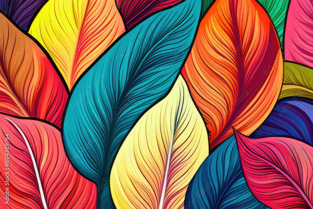 leaf pattern background leaf pattern background