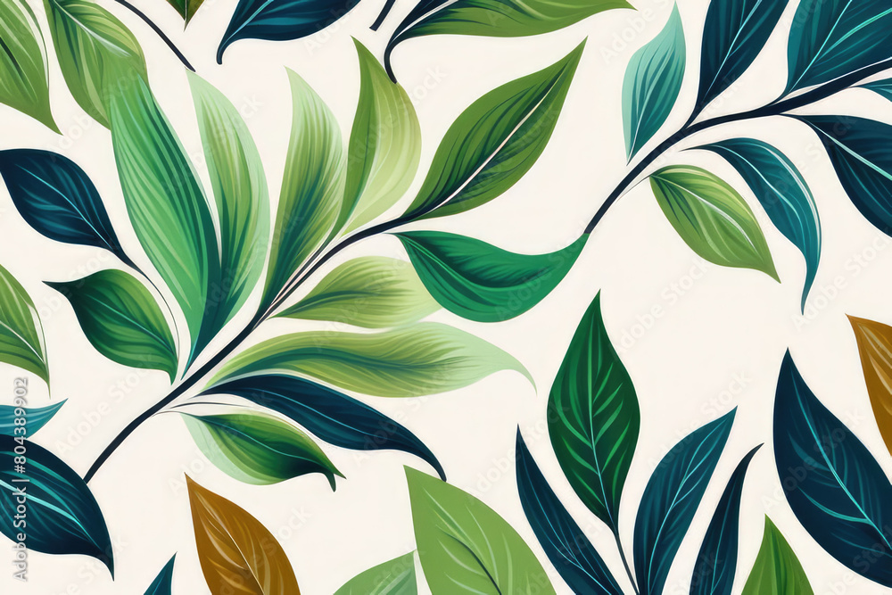 leaf pattern background leaf pattern background