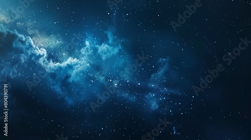 super still and simple dark blue color background music photo