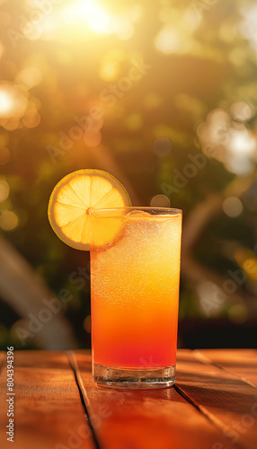 A refreshing drink - Orange