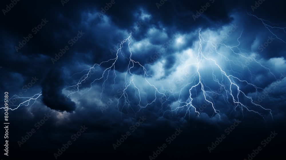 dark cloudy sky, bold flashes of lightning, macro, movie still, cinematic.