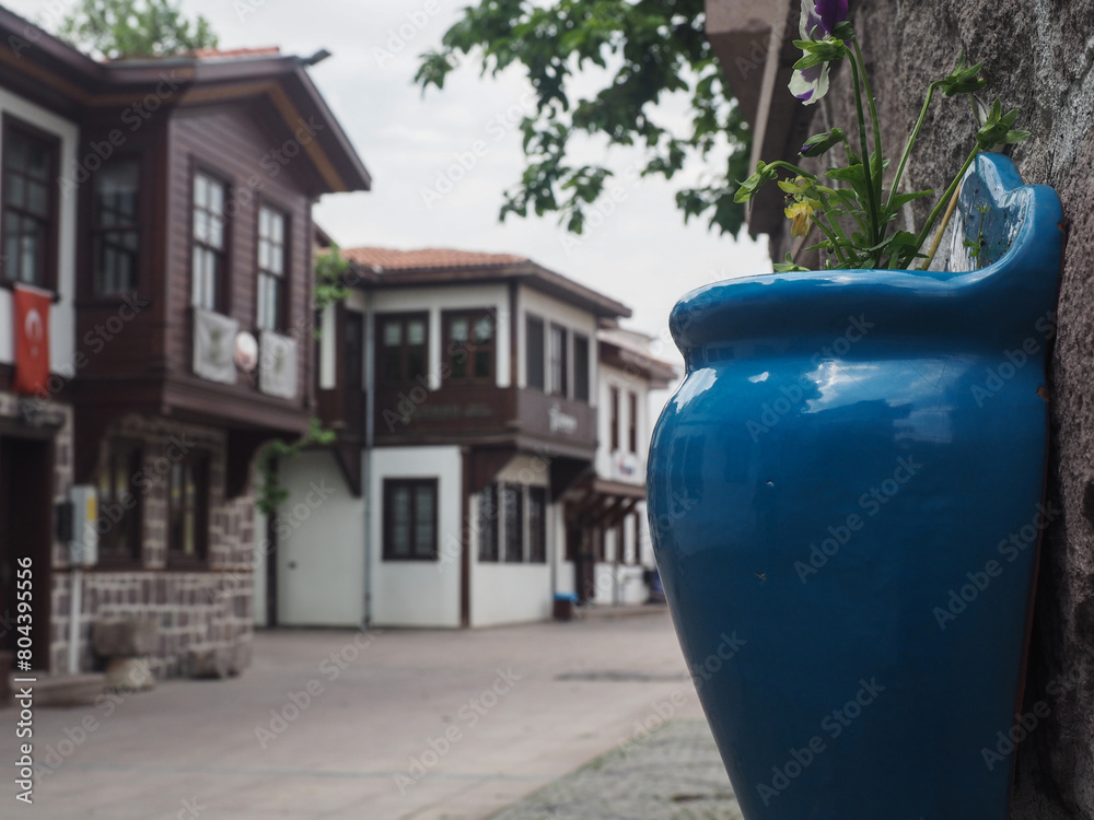 Historical streets and houses in Ulus district of Ankara, Turkey Historical streets and houses in Ulus district of Ankara, Turkey