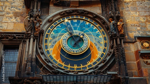 Prague Astronomical Clock: Czech Treasure © mozzang