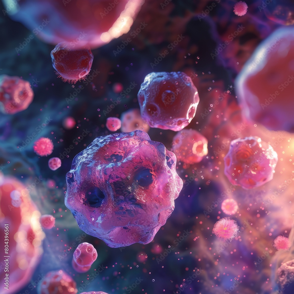 Molecular structure of cancer cells Molecular structure of cancer cells