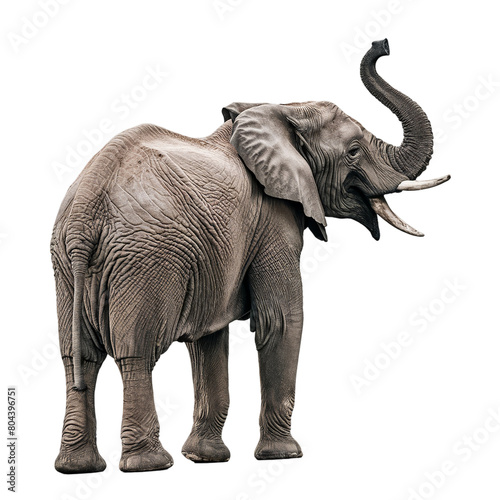 Elephant isolated on transparent  PNG  background