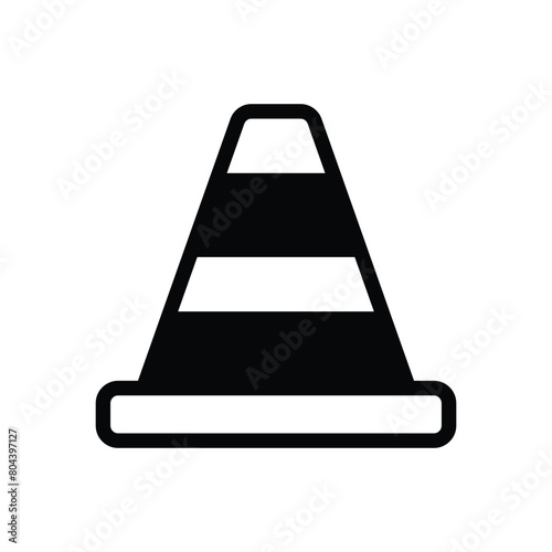 Road Cone vector icon
