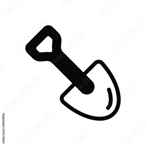 Shovel vector icon