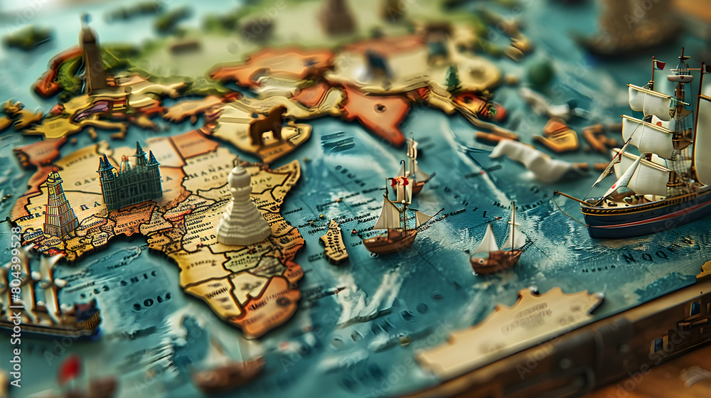 Photo Real: An Intricate Map Inspiring Global Experiences and Connections Photo Real: An Intricate Map Inspiring Global Experiences and Connections
