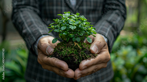 Creating a Green Corporate Culture: Fostering Environmental Responsibility and Ethical Practices in the Green Industry - Photo Real Image