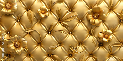 Golden Wallpaper Background of Luxury  Luxurious Golden Wallpaper Background  Golden Luxe  A Background Featuring Opulent Golden Wallpaper - Ai Generated
