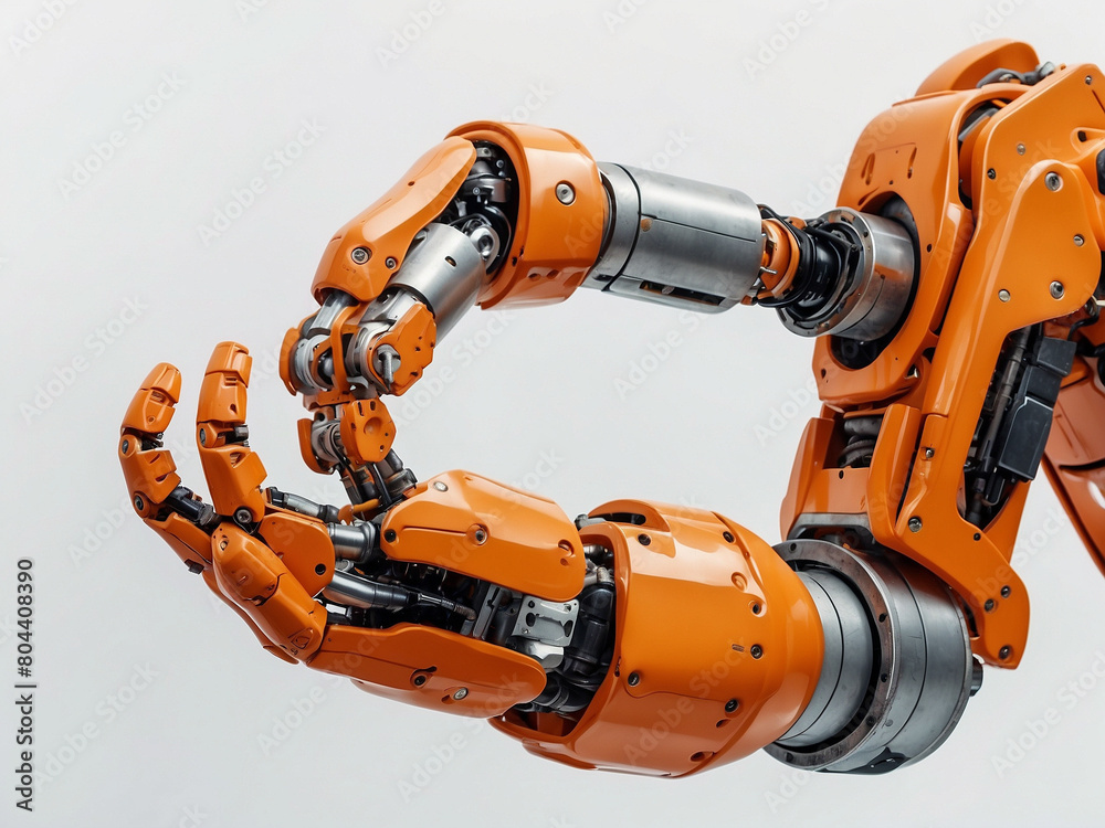 Innovative Precision, The Robotic Arm's Orange Touch Innovative Precision, The Robotic Arm's Orange Touch