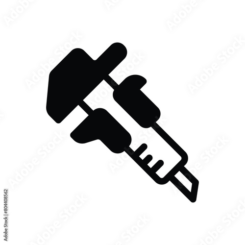 Vernier Caliper vector icon