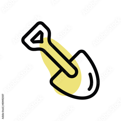 Shovel vector icon