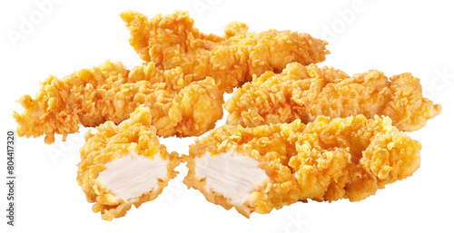 Bild auf Leinwand 4 Chicken Stripes