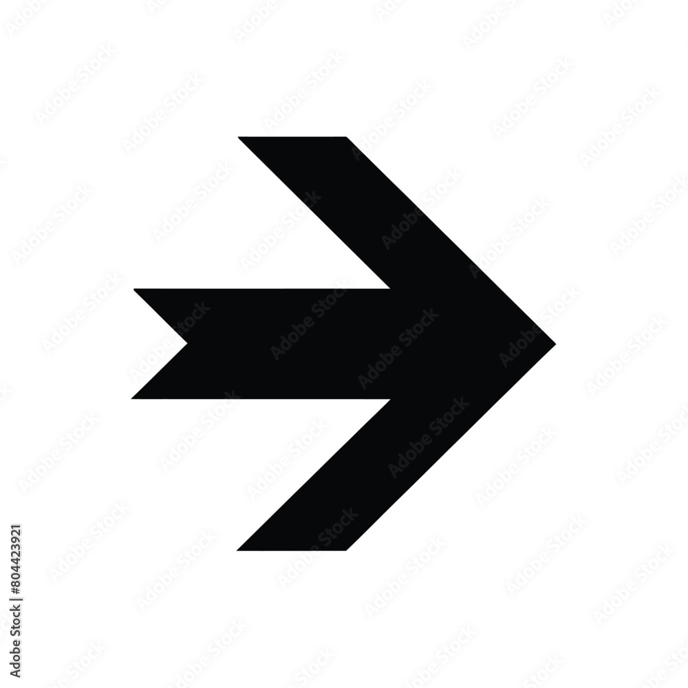 The direction icon isolated on the background The direction icon isolated on the background