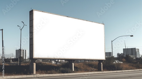 Blank Billboard Mockup