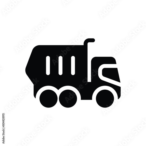 Dumping Truck vector icon
