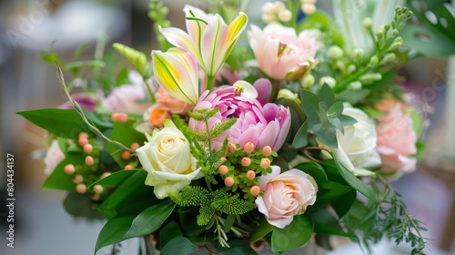 A flower arranging workshop where friends and family can create beautiful spring bouquets together using fresh blooms and foliage.