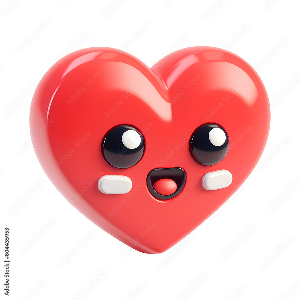 Fototapeta premium 3d illustration of heart