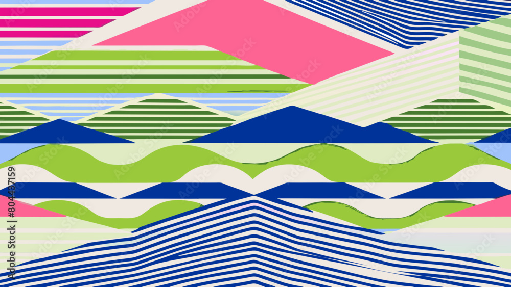 Colorful Abstract Geometric Patterns Background Design Colorful Abstract Geometric Patterns Background Design