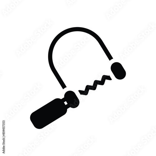 Fretsaw vector icon