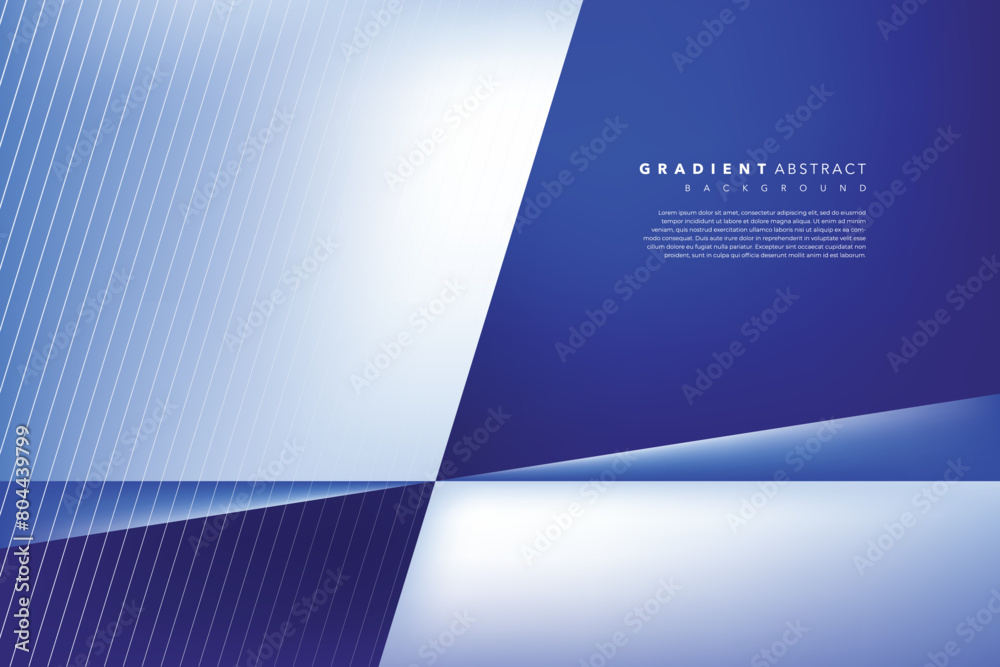 abstract and modern blue background design