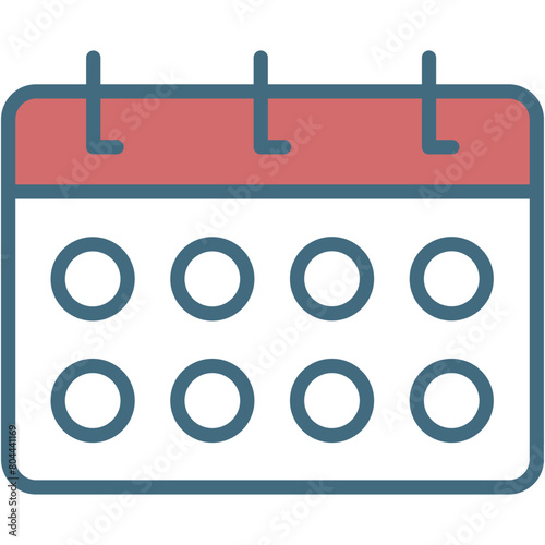 Business calendar icon vector time web symbol