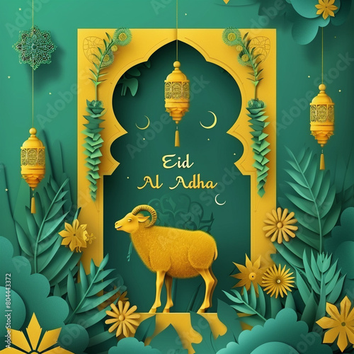 Eid al Adha social media banner photo