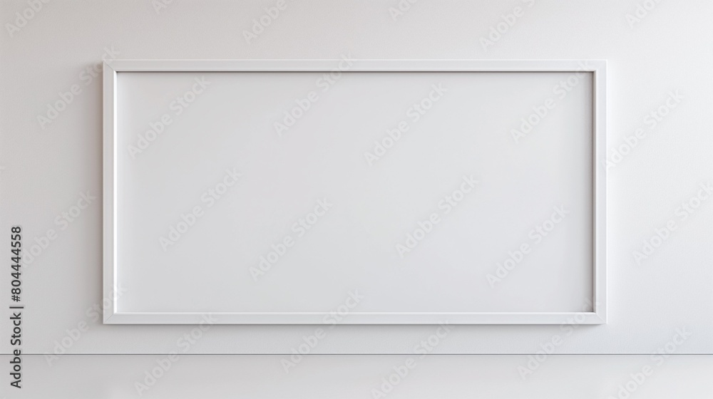 A 3D blender whiteboard with a white border and background A 3D blender whiteboard with a white border and background