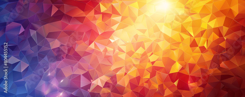 Abstract geometric pattern background, featuring intense brightness
