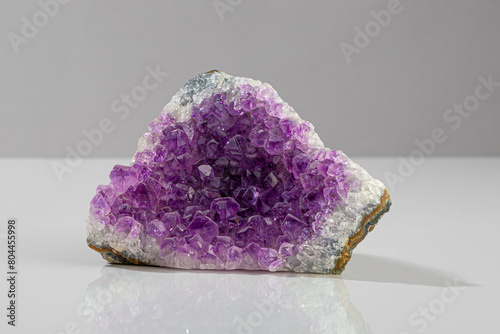 Close up of amethyst crystal stone © JRP Studio